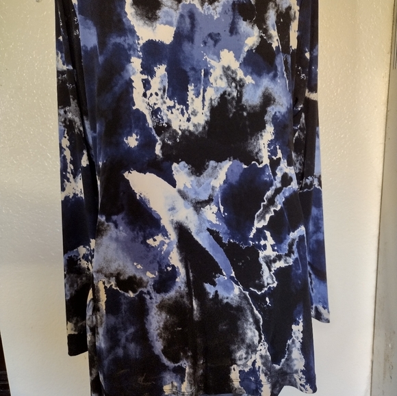 Long tunic women's long sleeve top Bisou Bisou XL - Picture 4 of 5